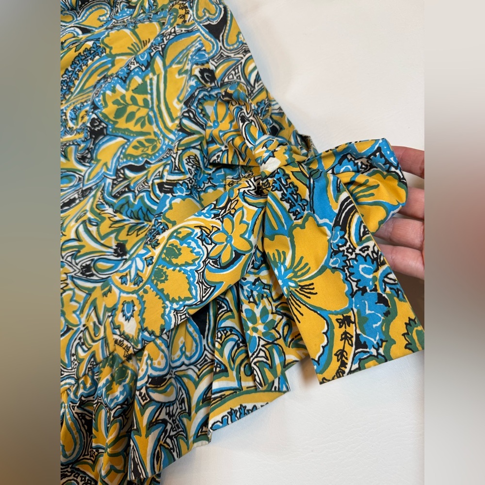 Vintage 1960’s Key West hand print fabrics skirt Lilly Pulitzer / Suzie Zuzek - Picture 9 of 11